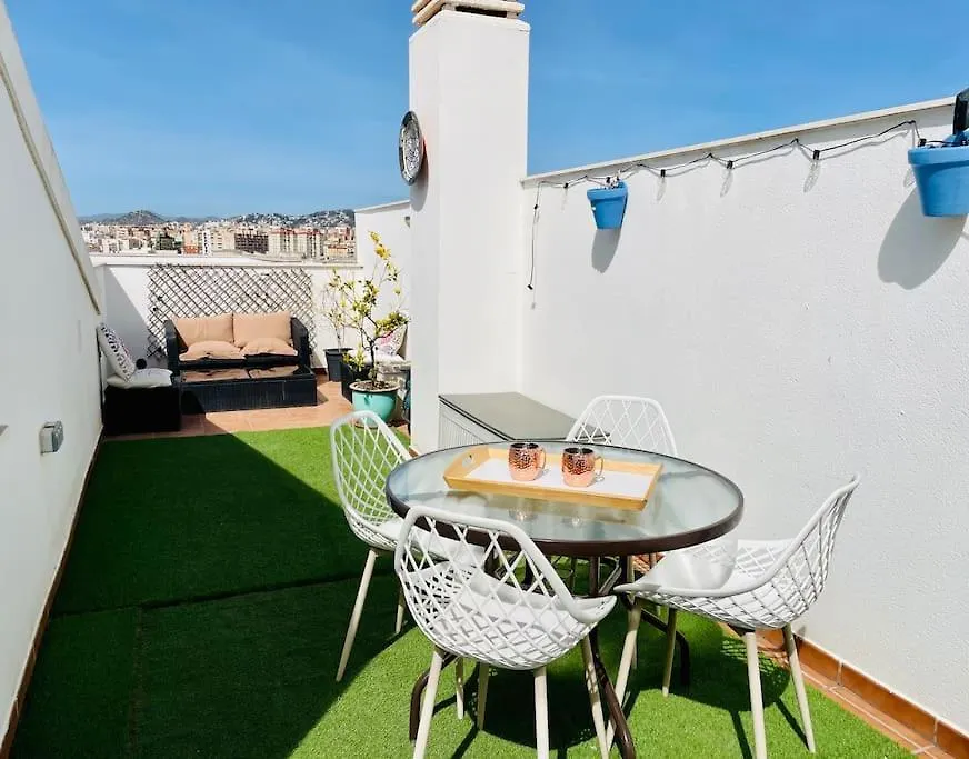 Apartamento Magnifique Duplex Avec Terrasse Proche De La Plage Málaga España